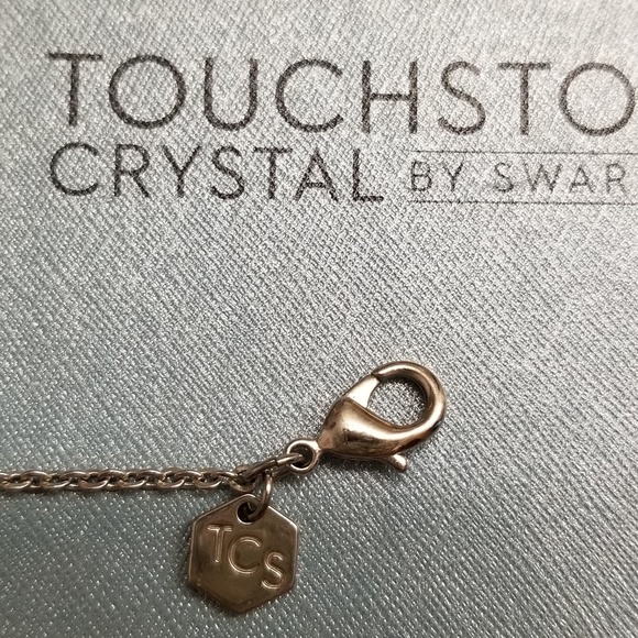 TOUCHSTONE CRYSTAL BY SWAROVSKI PAVE NECKLACE - Picture 2 of 6